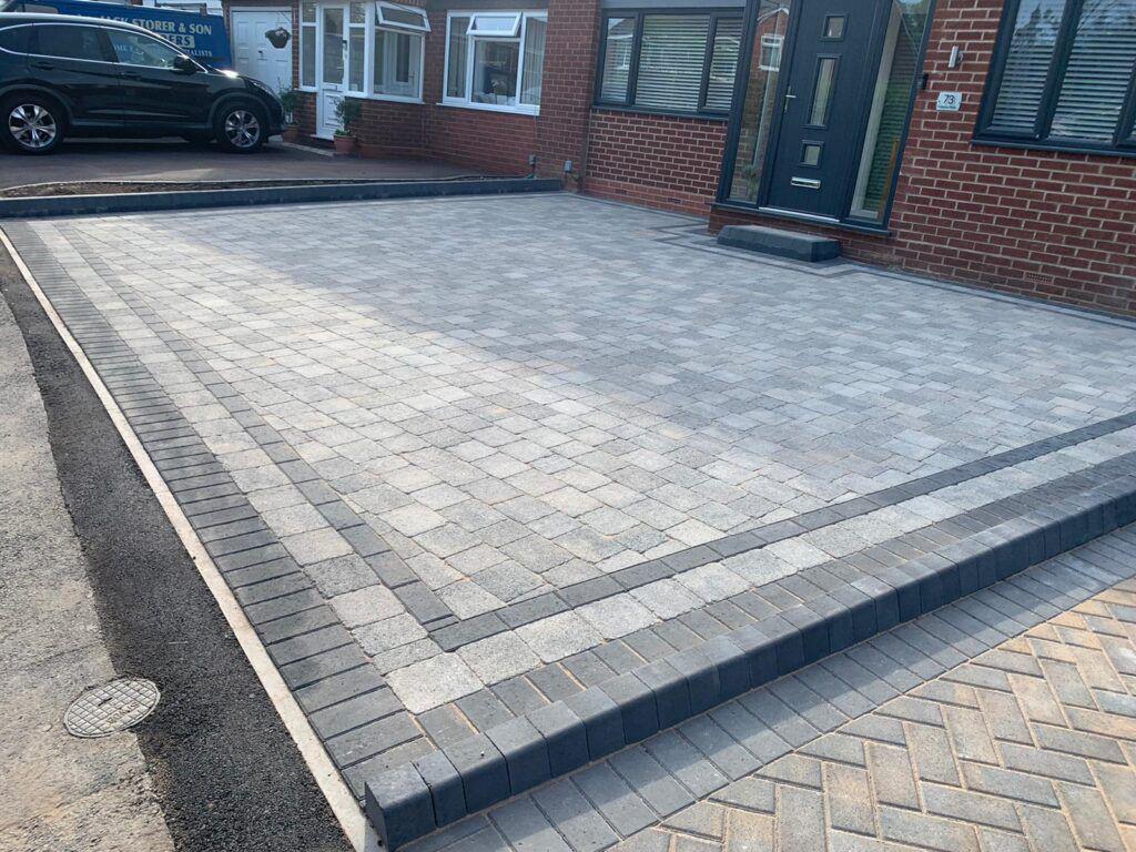Grey Block Paving