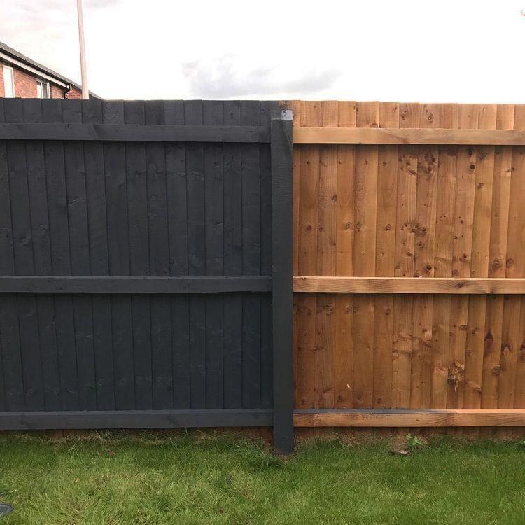 Fence Painting Transformation